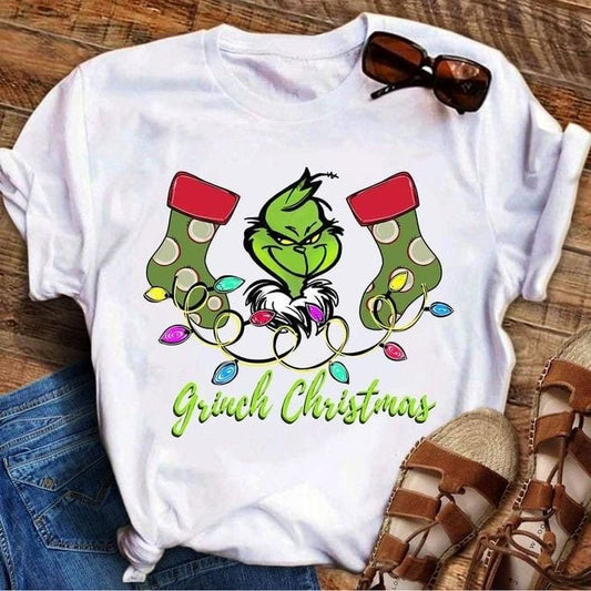 Camiseta Navideña Grinch Christmas